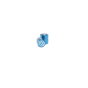 SALT CNC Valve Cap, Blue (Pair)